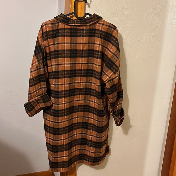 Marshalls Tops Marshalls Flannel Tunic Poshmark